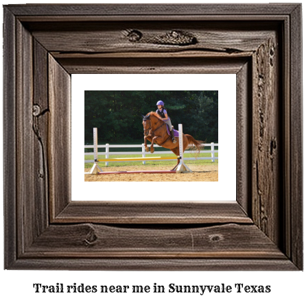 trail rides near me in Sunnyvale, Texas